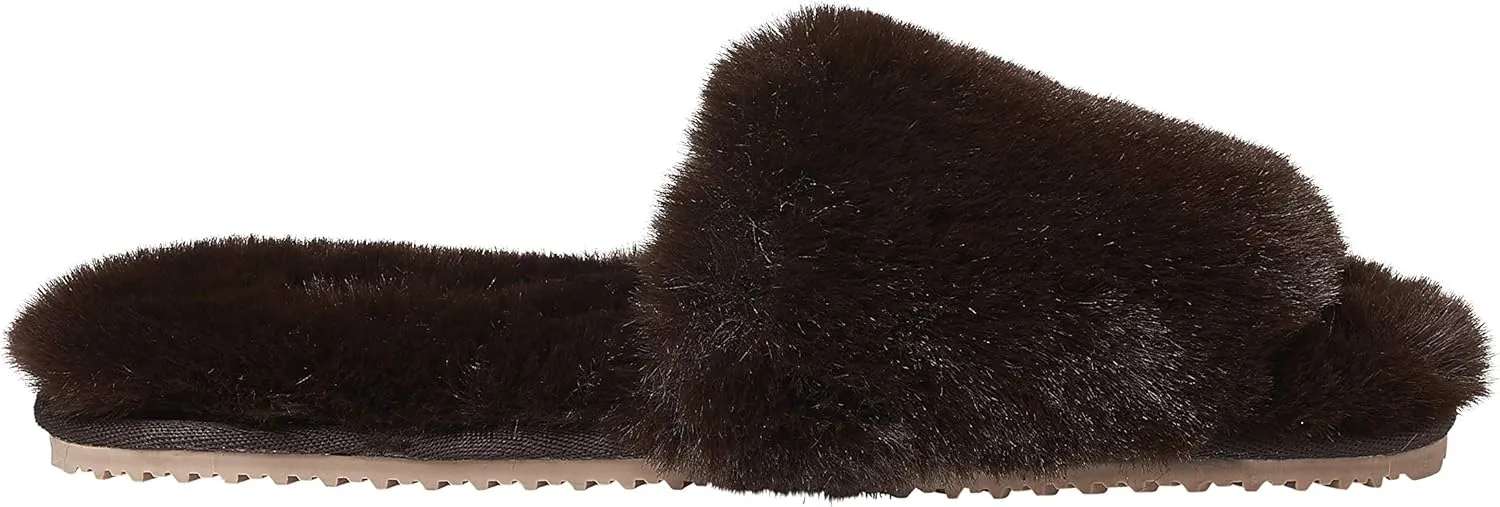 Twelve AM Co. Womens So Good Fluffy Slippers