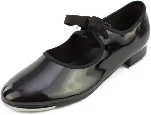 Tyette Vegan Tap Shoes for Beginners, Elastic Snaps, Flexible Sole, Aluminum Taps - TA35 Val - TA36 Valiant