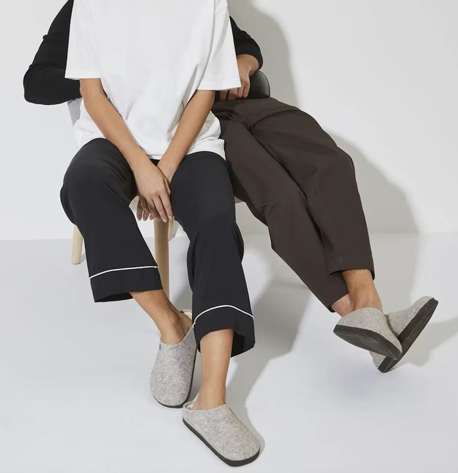 UNISEX BIRKENSTOCK ZERMATT RIVET SHEARLING | LIGHT GRAY