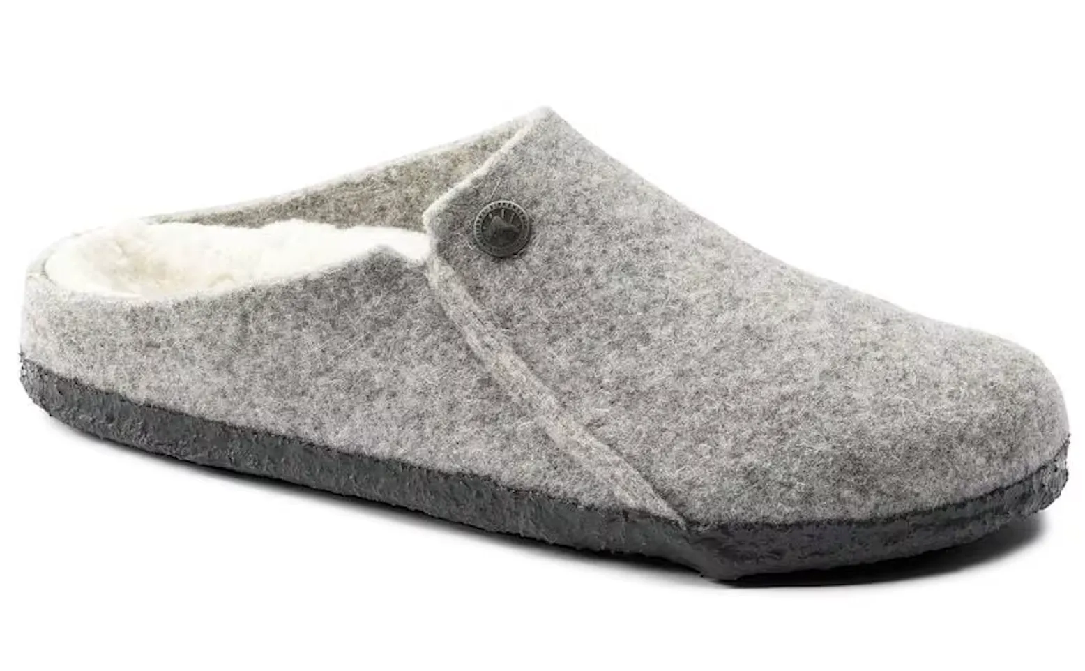UNISEX BIRKENSTOCK ZERMATT RIVET SHEARLING | LIGHT GRAY
