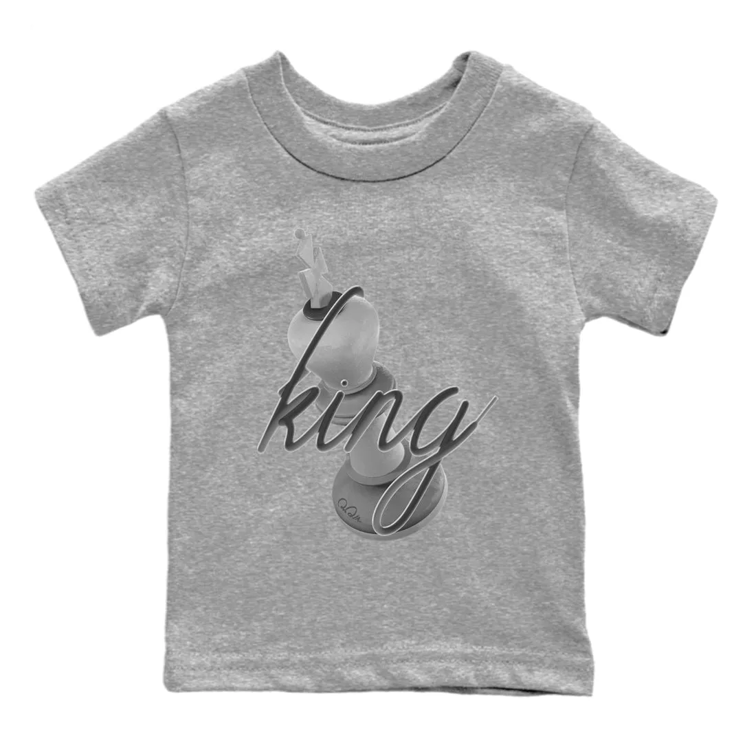 Value-for-money Tees SNRT 4 - Cement Kids 3D King Jordan Sneaker Expedited shipping Wet Air