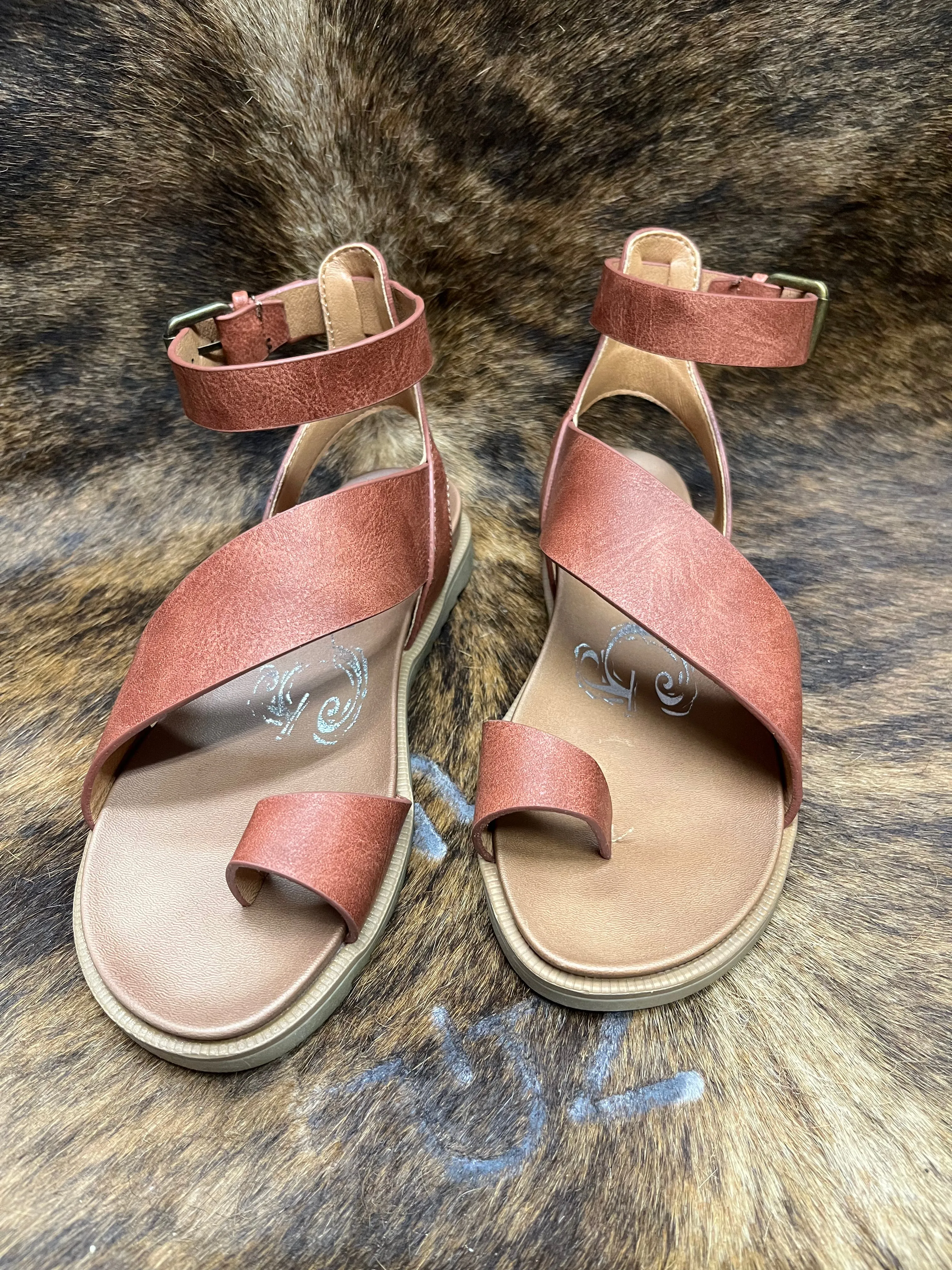Very G Steffy Rust Sandal