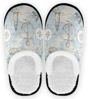 visesunny Modern Slippers for Women Mens Winter Womens Slipper Warm Comfy Memory Foam House Slippers Shoes Bedroom Cozy Indoor Outdoor Slippers