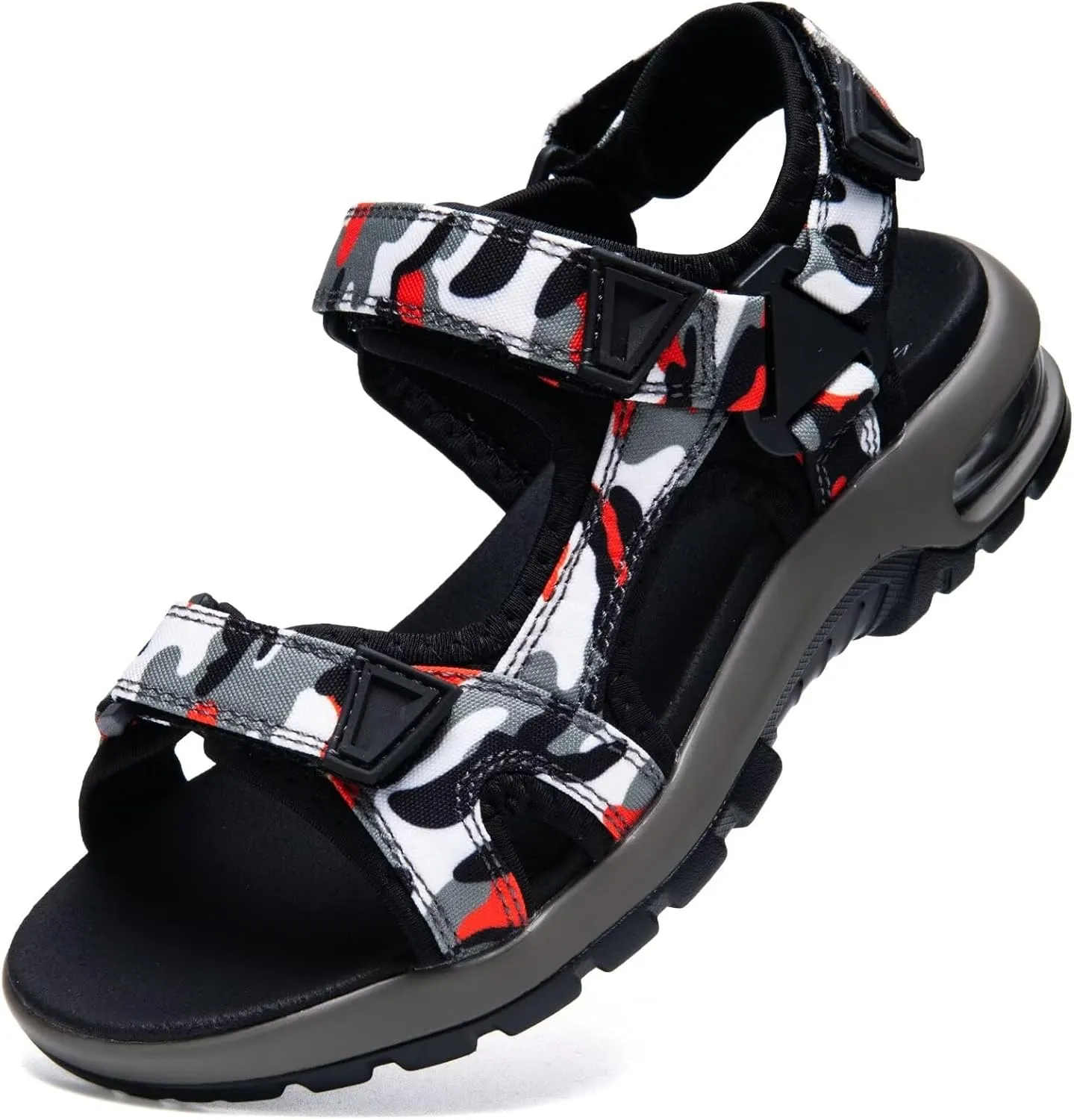 visionreast Boys Sandals Camouflage Print Kids Fashion Sport Sandals Outdoor Sandal Athletic Casual Sandals Beach Shoes