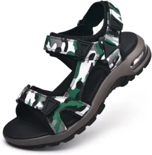 visionreast Mens Athletic Sandals Open Toe Hiking Outdoor Non-slip Sandals Air Cushion Sport Casual Beach Sandals