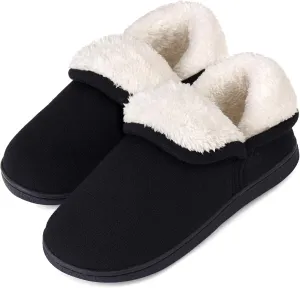 VONMAY Women's Slippers Boots Memory Foam Fuzzy Booties House Shoes Winter Warm Indoor Outdoor