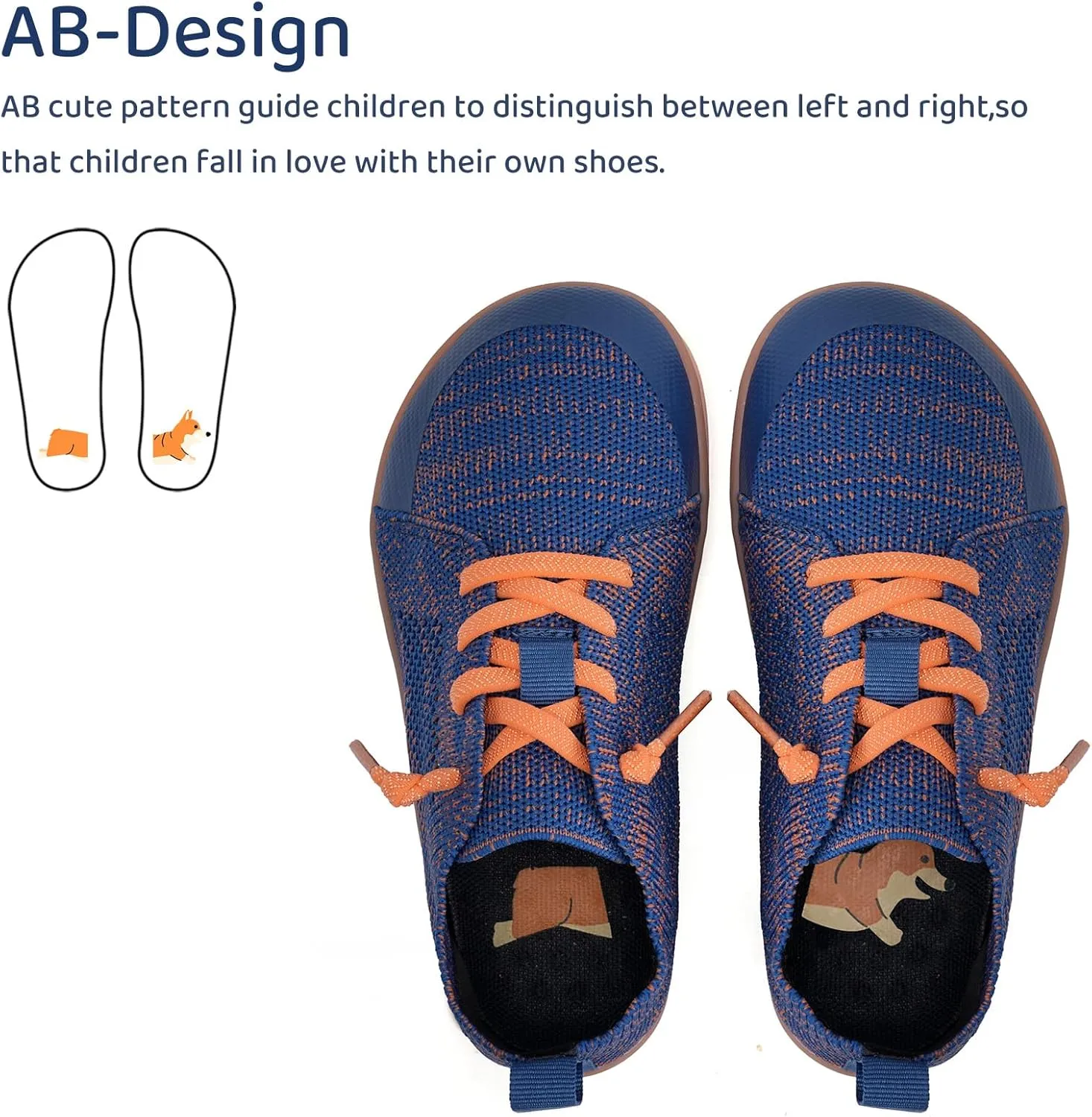 WateLves Toddler Little Kids Wide Barefoot Shoes Boys Girls Minimalist Sneakers Lightweight Breathable Walking Shoes | Naturally Splay | Flexible Fit