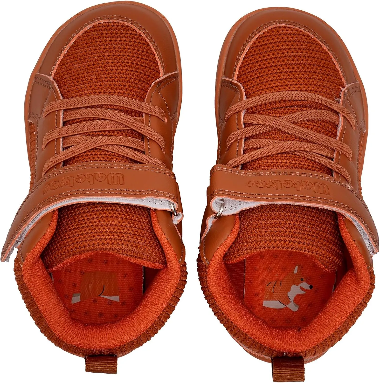 WateLves Toddler Little Kids Wide Barefoot Shoes Boys Girls Winter High Top Minimalist Sneakers Boots Walking Shoes for Indoor Outdoor | Naturally Splay | Flexible Fit