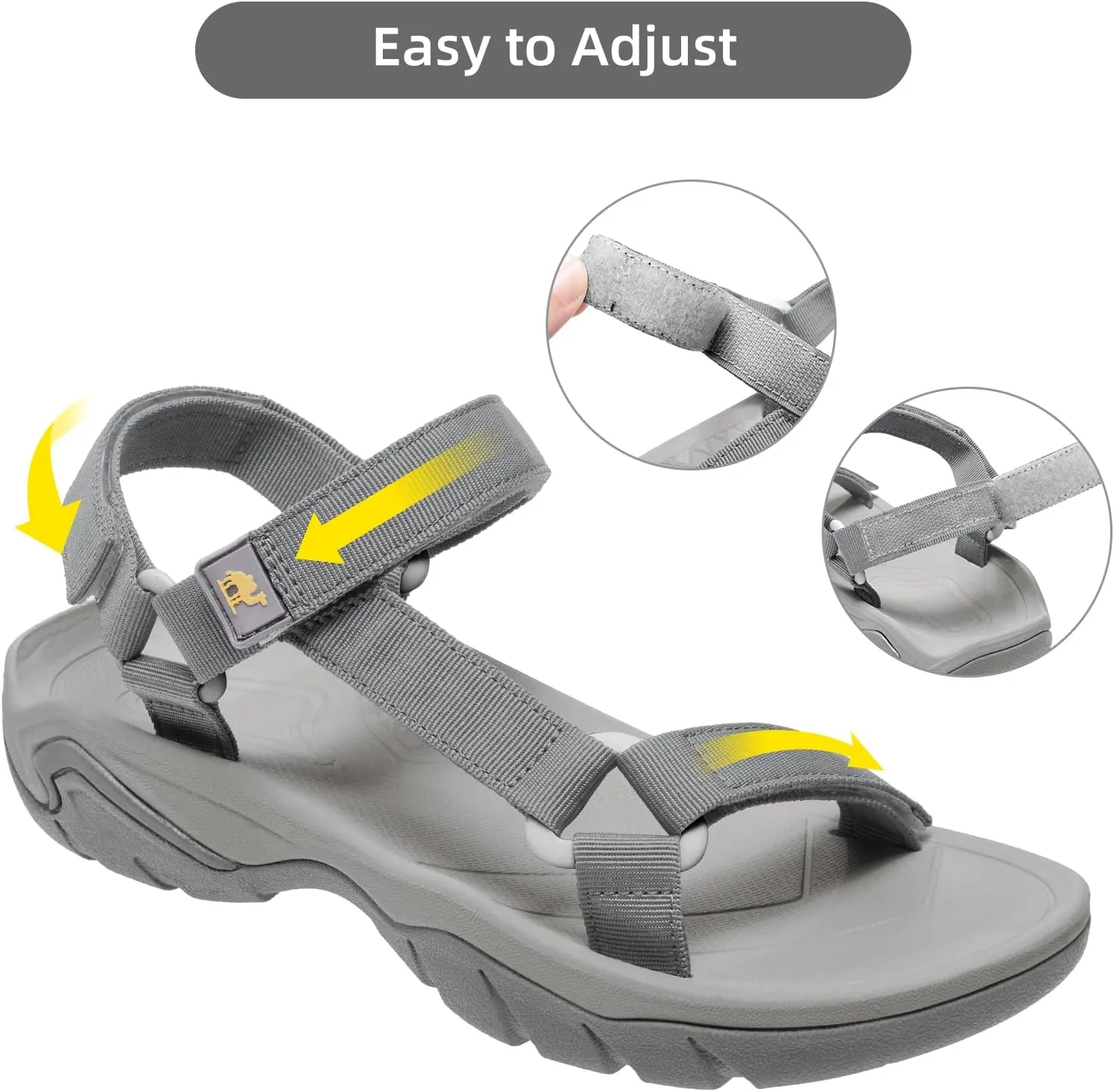 Women Athletic Sandal Fashion Casual Flat Beach Water Shoe for Outdoor Sport Walking Hiking