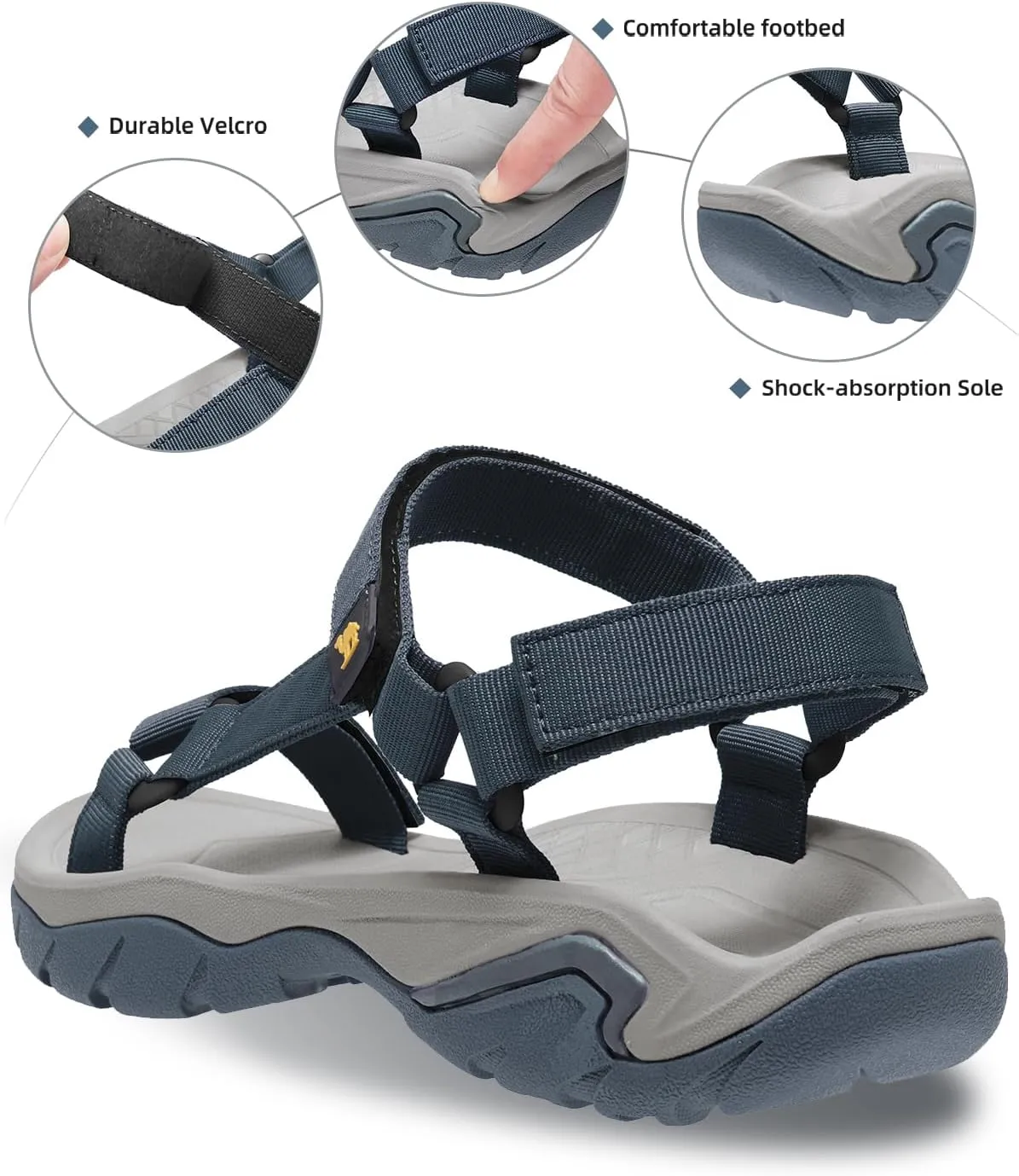 Women Athletic Sandal Fashion Casual Flat Beach Water Shoe for Outdoor Sport Walking Hiking
