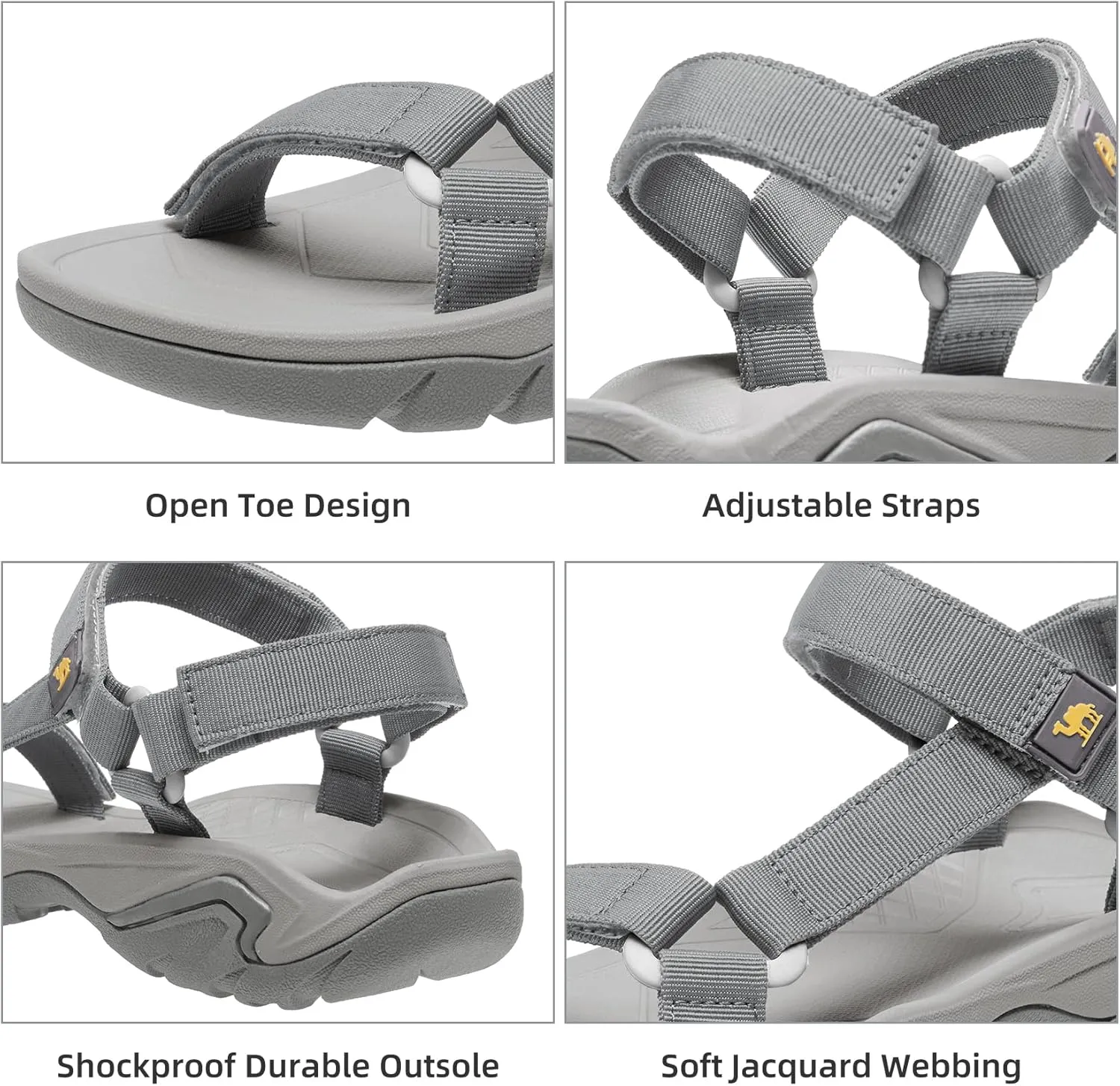 Women Athletic Sandal Fashion Casual Flat Beach Water Shoe for Outdoor Sport Walking Hiking