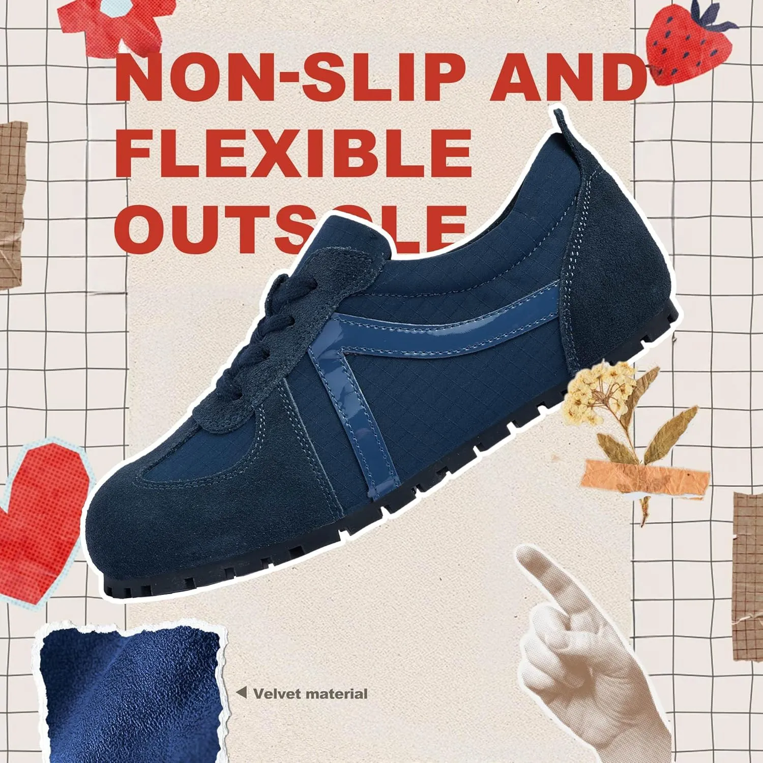Women Loafers Shoes Casual Flat Comfortable Walking Shoes Women's Fashion Sneakers Footwear