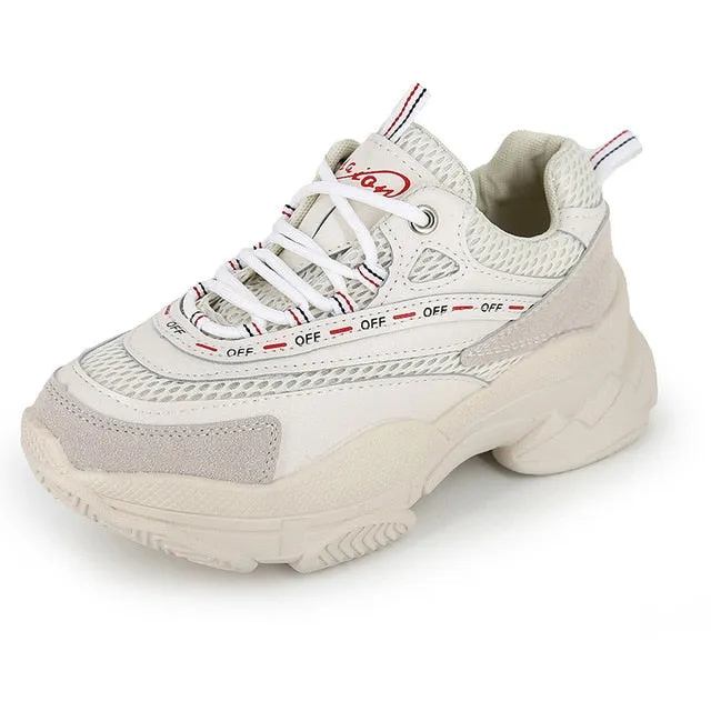 Women Mesh Breathable Running Sneakers