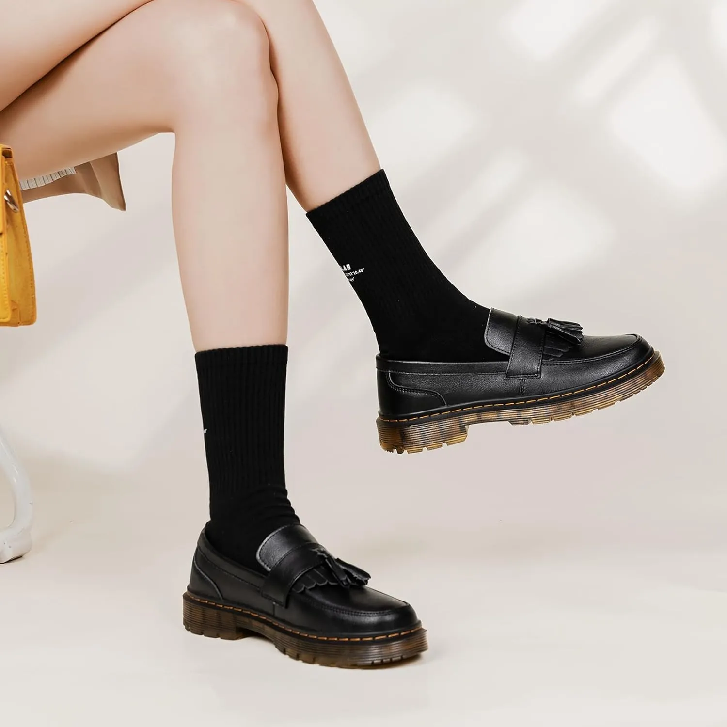 Women's Classic Penny Loafer Platform Chunky Heel Loafer for Women Comfortable Womens Business Casual Shoes