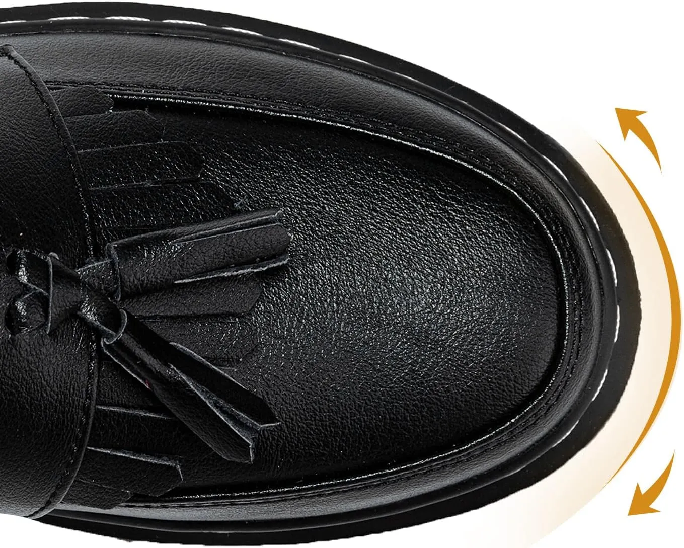 Women's Classic Penny Loafer Platform Chunky Heel Loafer for Women Comfortable Womens Business Casual Shoes