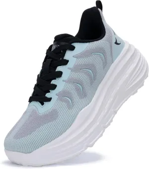 Women's Fashion Platform Chunky Sneakers Comfortable Lightweight Workout Sport Walking Shoes