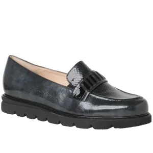 Women’s Hassia Pisa Loafer – Dark Grey/Schwarz