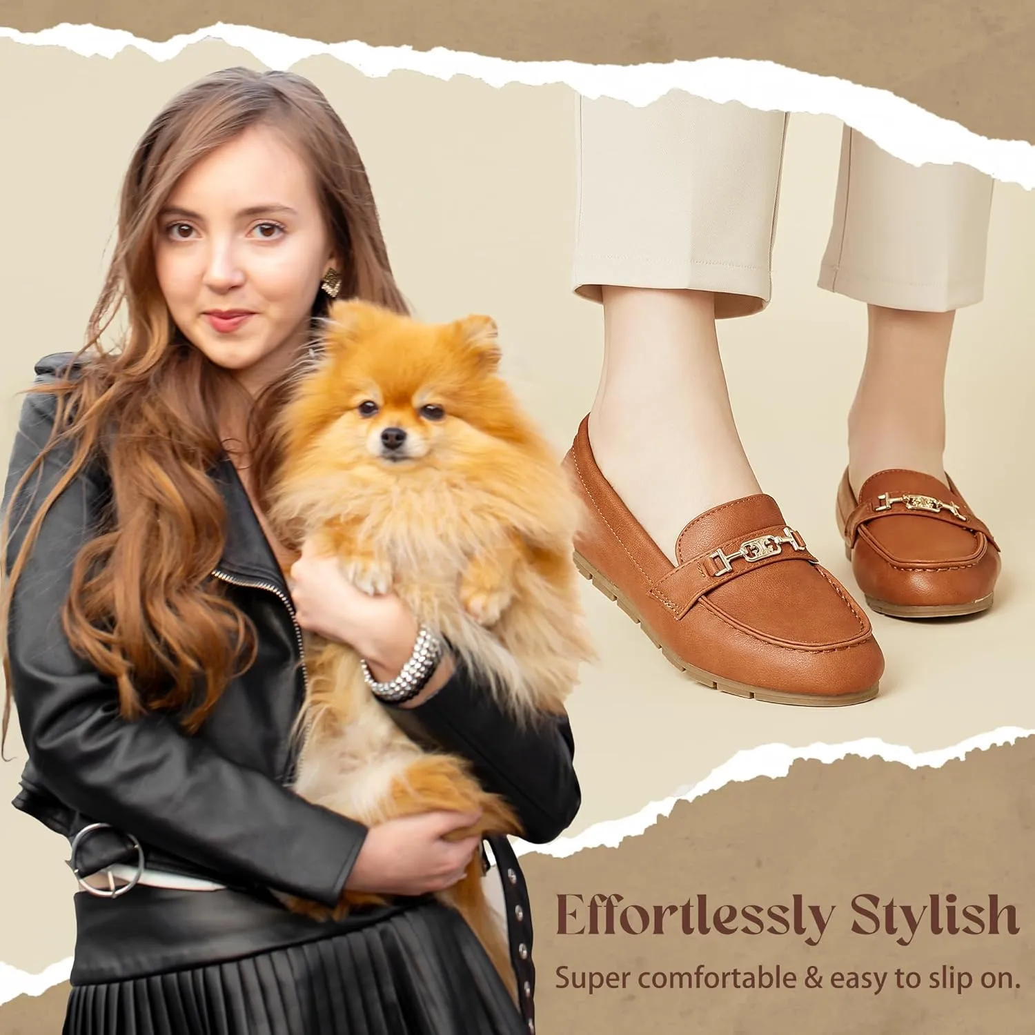 Women’s Loafer Casual On Flat Shoes Classy and Comfortable