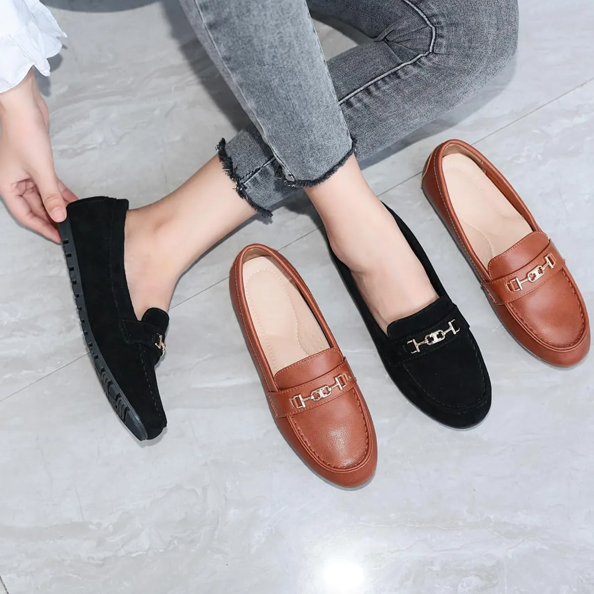 Women’s Loafer Casual On Flat Shoes Classy and Comfortable
