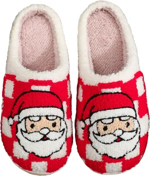 Women's Men's Fuzzy Memory Foam Slippers Fluffy Warm Comfort Light Weight Indoor Outdoor House Couple Shoes