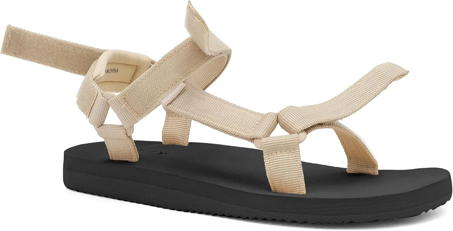 Women's Original Sandals Comfortable Quick-Drying Casual Sport Sandal Walking Hiking Water Sandals With Arch Support