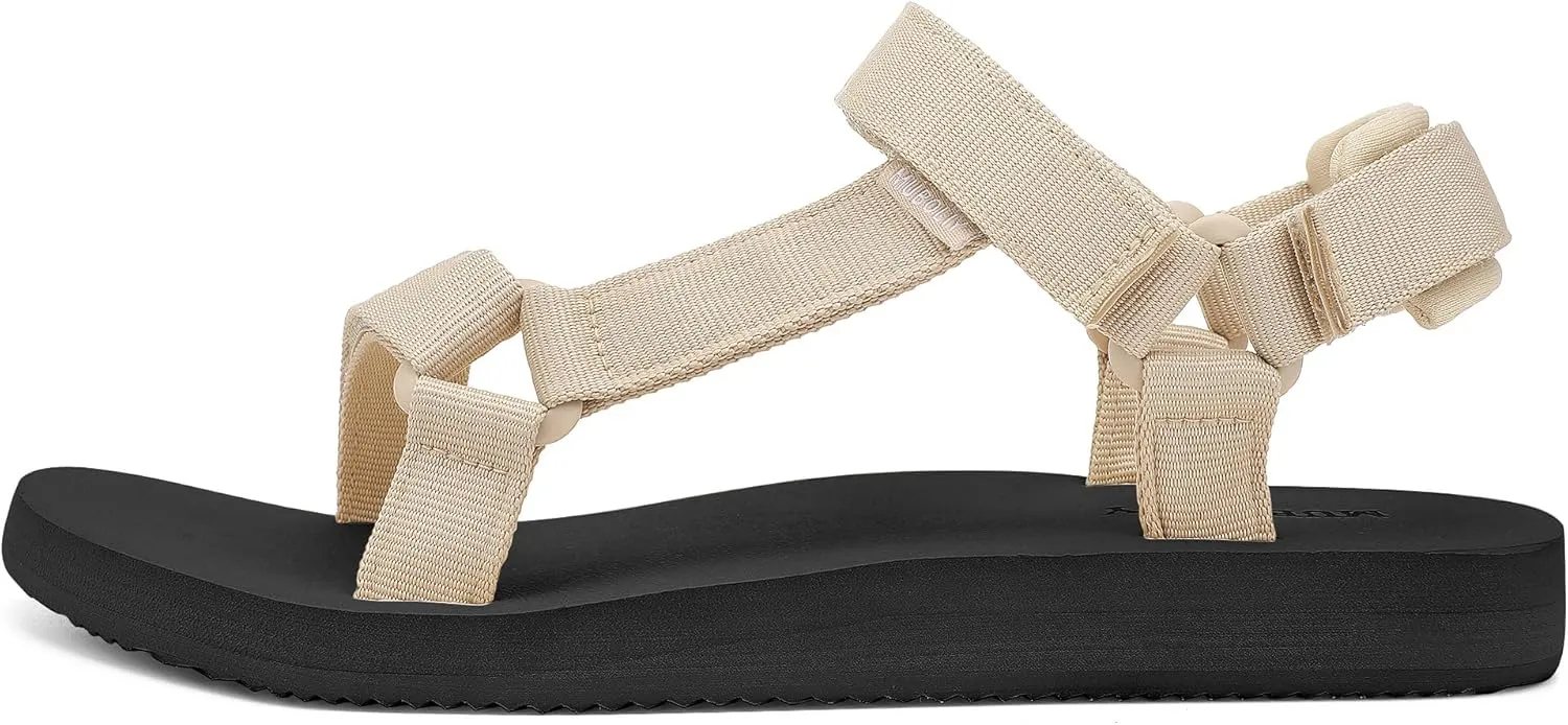 Women's Original Sandals Comfortable Quick-Drying Casual Sport Sandal Walking Hiking Water Sandals With Arch Support