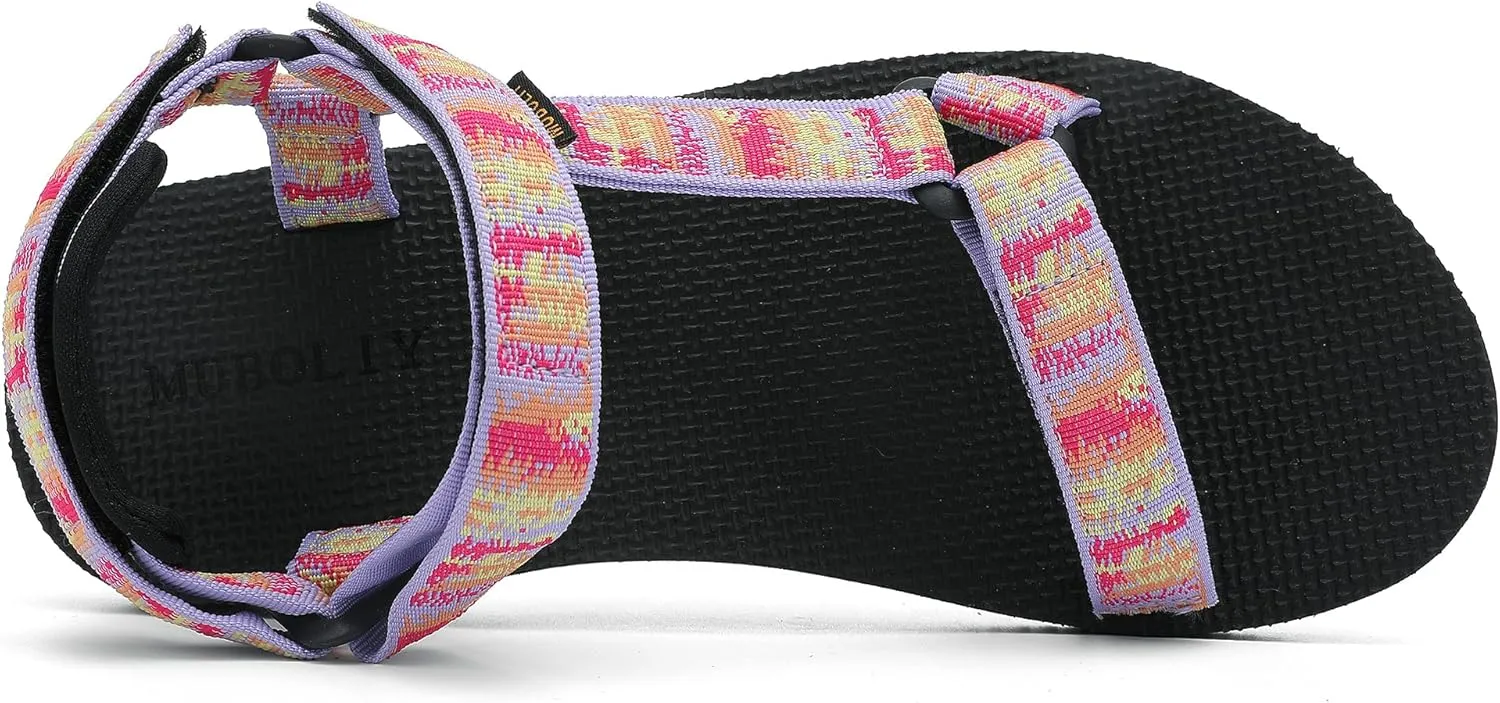 Women's Original Sandals Comfortable Quick-Drying Casual Sport Sandal Walking Hiking Water Sandals With Arch Support