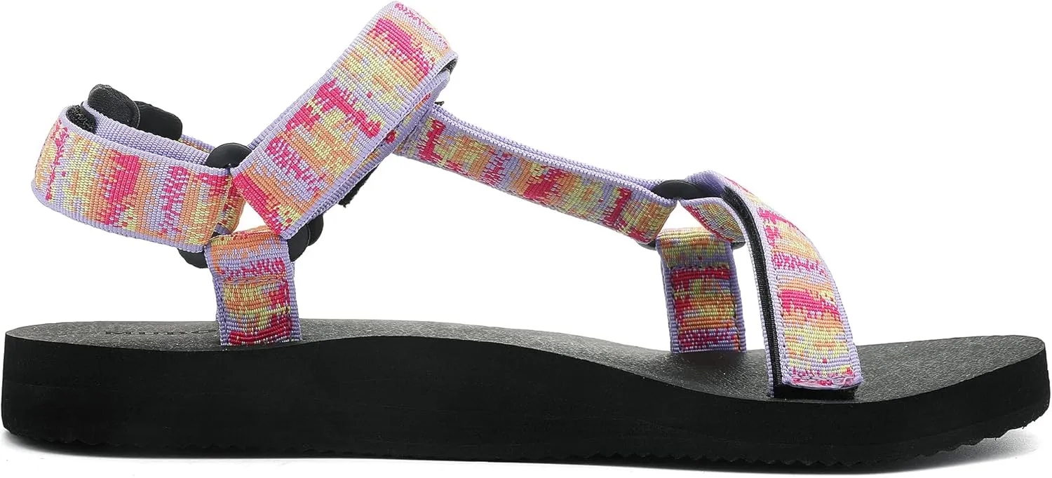 Women's Original Sandals Comfortable Quick-Drying Casual Sport Sandal Walking Hiking Water Sandals With Arch Support