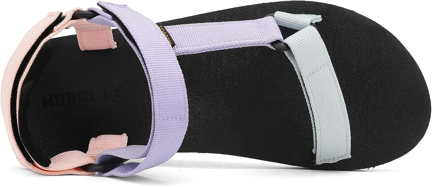 Women's Original Sandals Comfortable Quick-Drying Casual Sport Sandal Walking Hiking Water Sandals With Arch Support