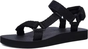 Women's Sandals Casual Summer Sandals for Women with Arch Support Yoga Mat Insole Lightweight Water Shoes Outdoor