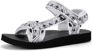 Women's Sandals Hiking Sport Sandals with Arch Support Yoga Mat Insole Comfortable Walking Water Sandals for Beach Travel Athletic