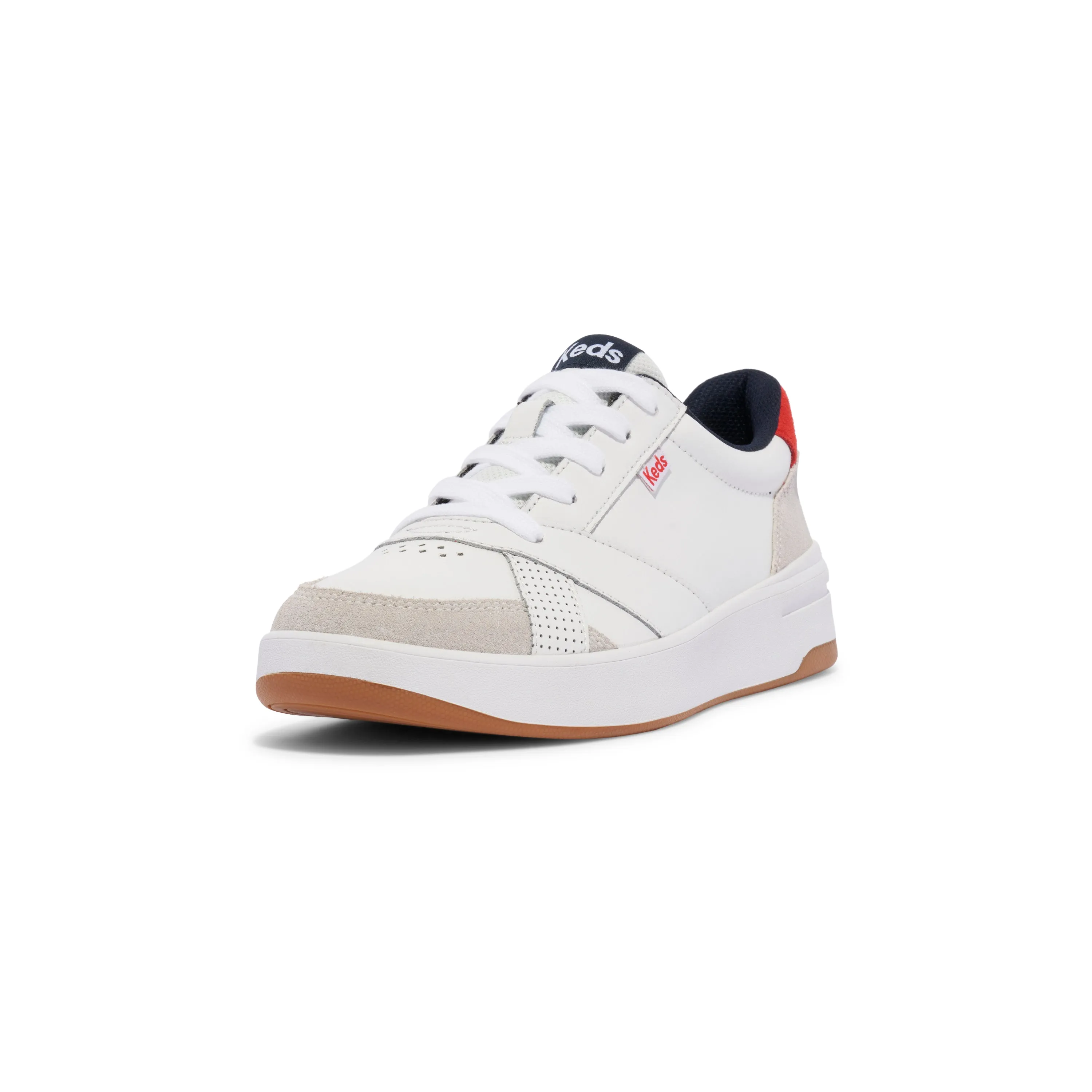 Women's The Court Leather/Suede - White/Red