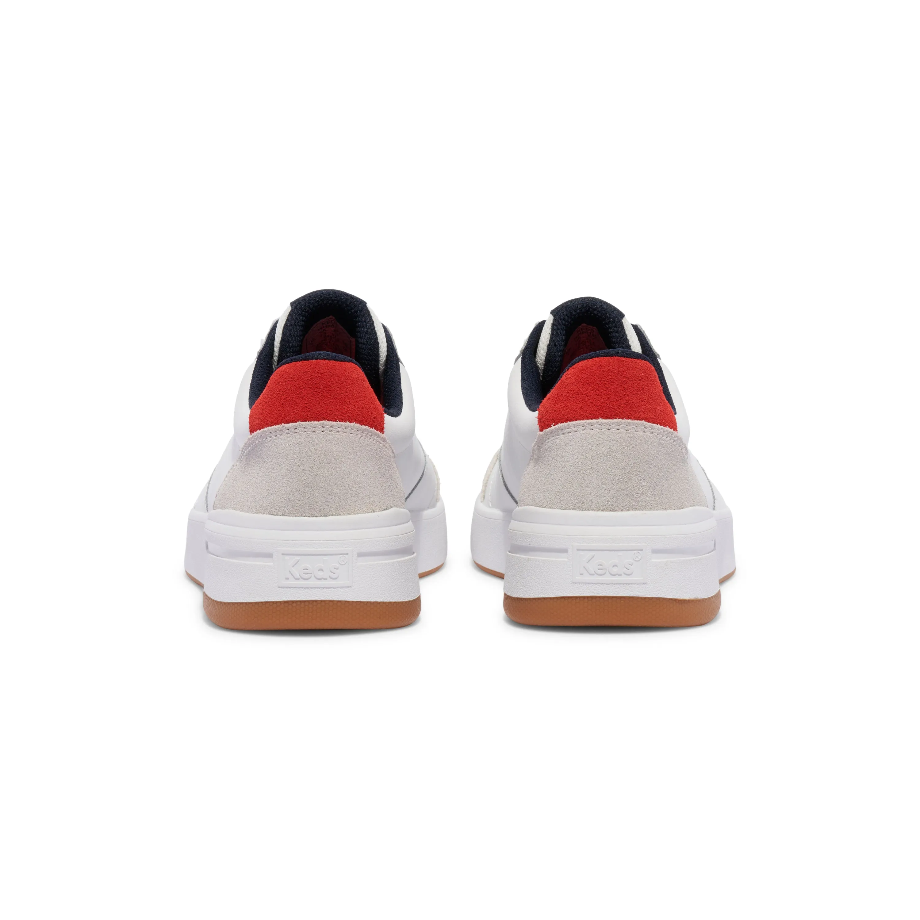 Women's The Court Leather/Suede - White/Red