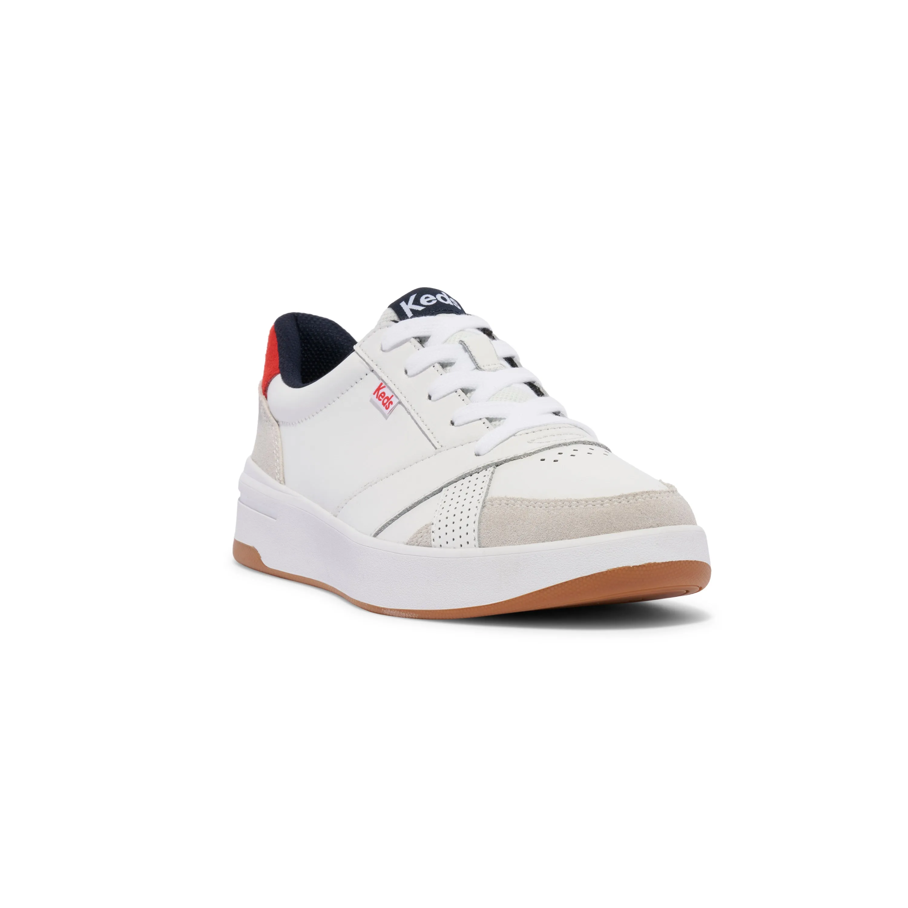 Women's The Court Leather/Suede - White/Red