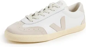 Women's Volley Sneaker, White/Natural, 6