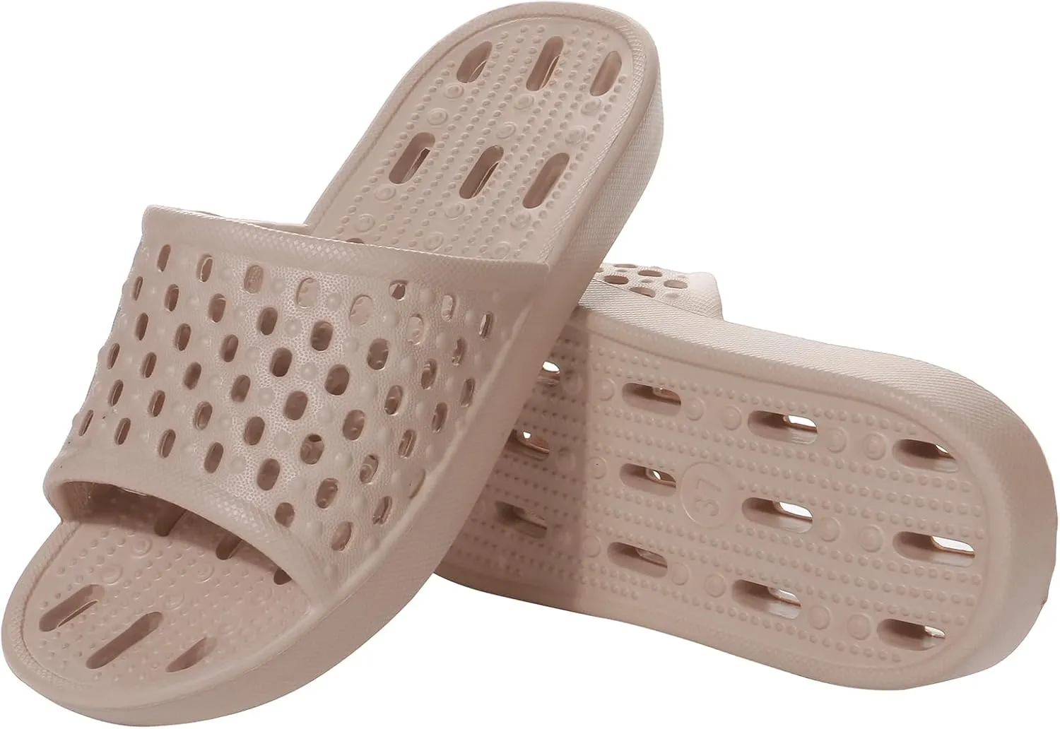 WOTTE Shower Sandals Women Quick Drying Bath Slippers Non Slip Dorm Shoes