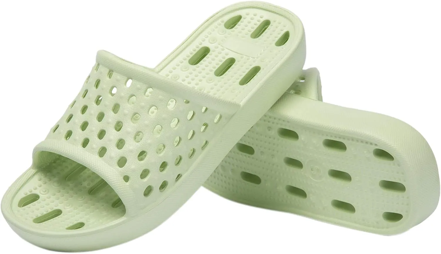 WOTTE Shower Sandals Women Quick Drying Bath Slippers Non Slip Dorm Shoes