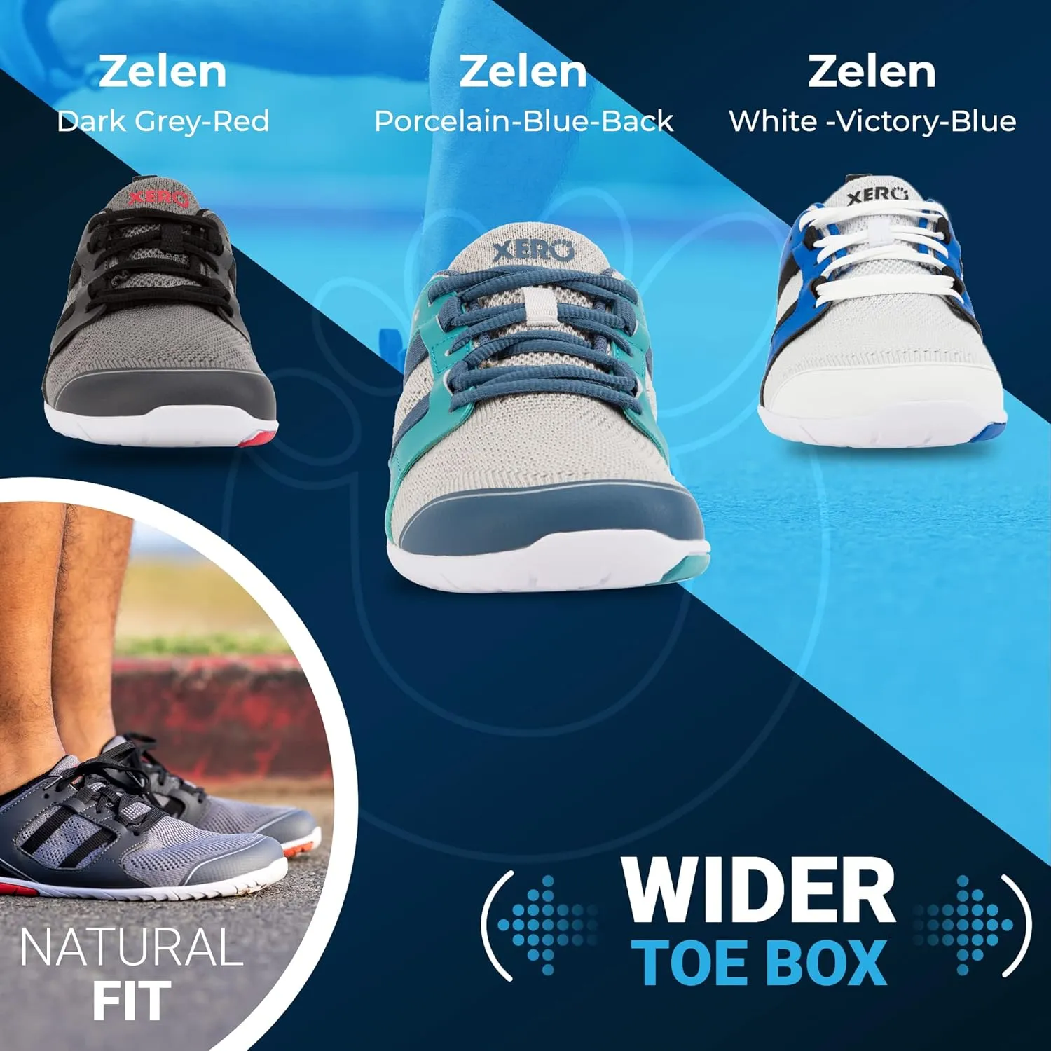 Xero Shoes Women's Zelen Barefoot Running Shoe