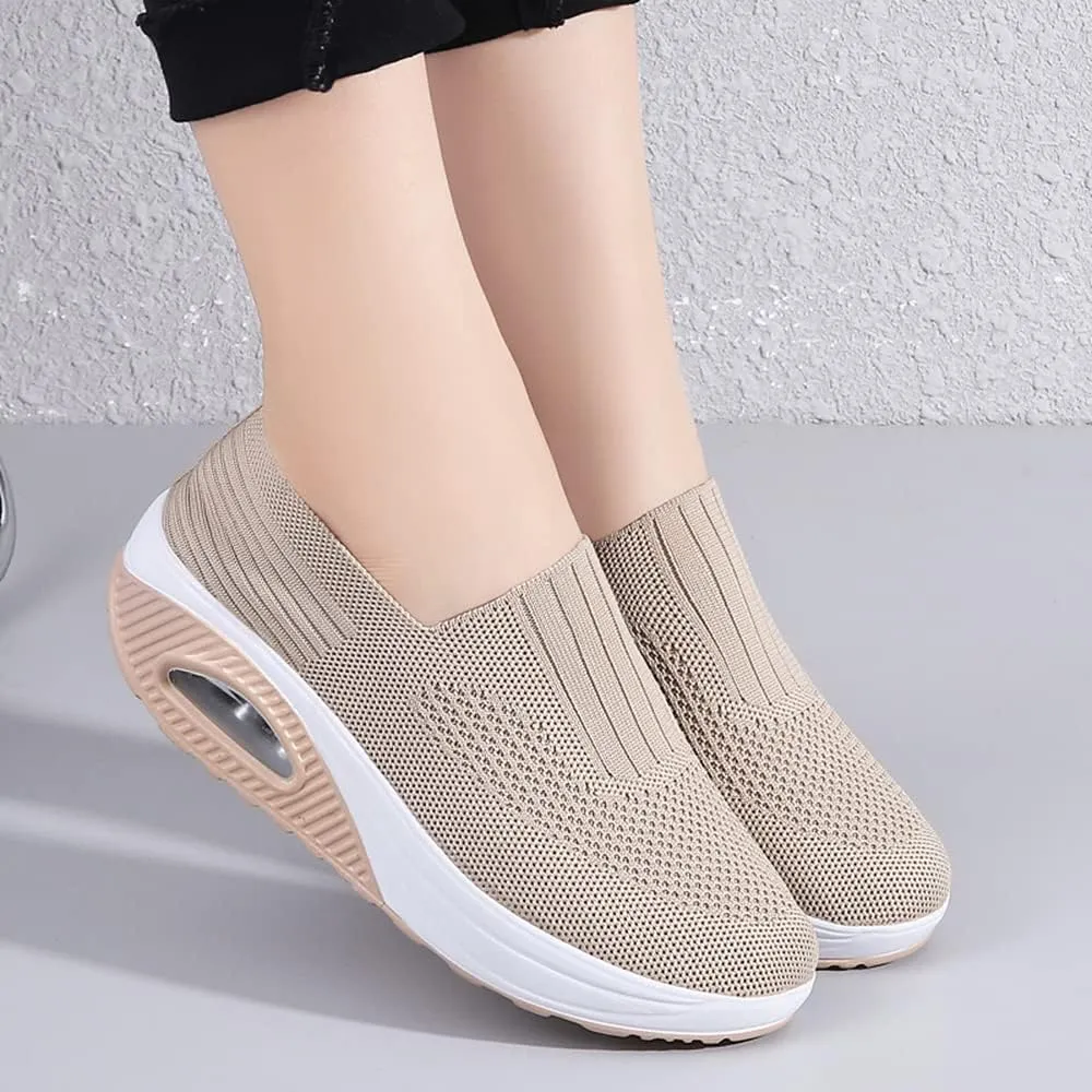YING LAN Women's Breathable Jogging Running Tennis Shoes Lightweight Sneakers Girls Athletic Walking Shoe