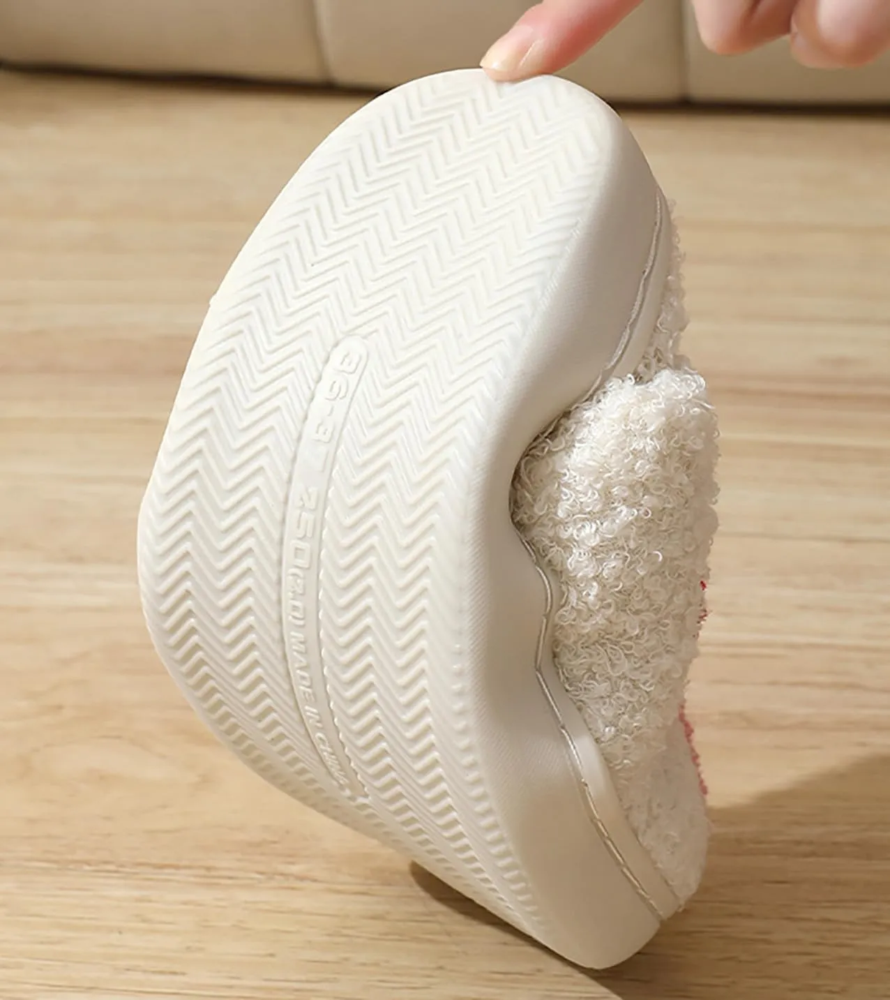 YJEUS Women's House Slippers - Fluffy Plush Memory Foam Indoor Slippers for Ladies