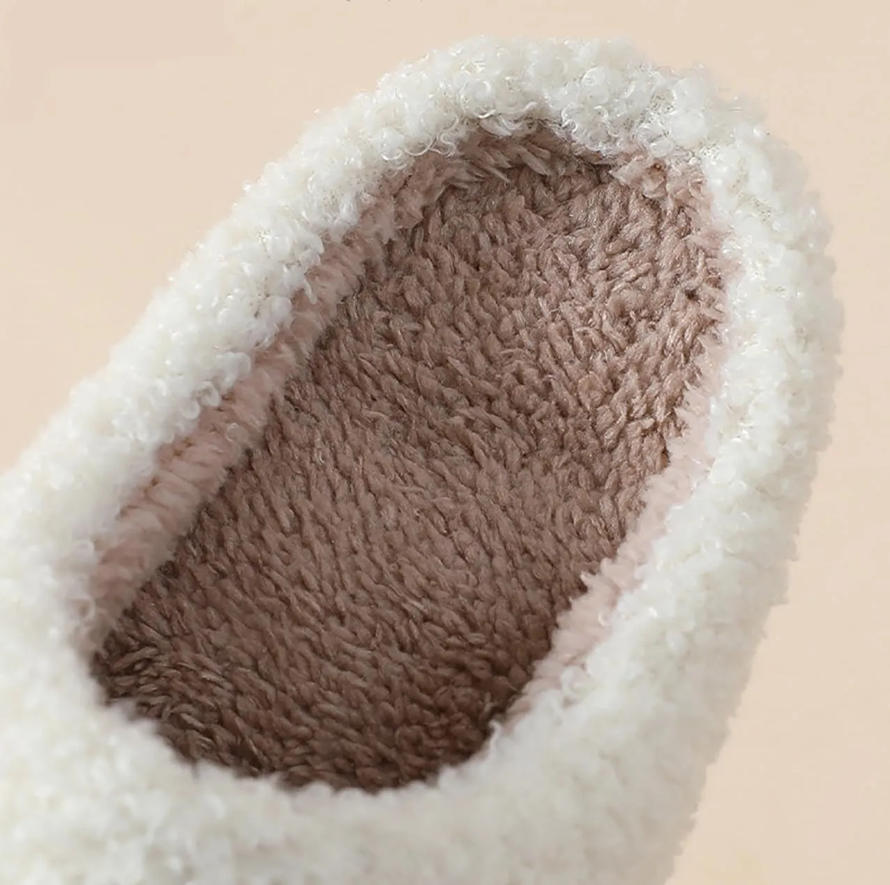 YJEUS Women's House Slippers - Fluffy Plush Memory Foam Indoor Slippers for Ladies
