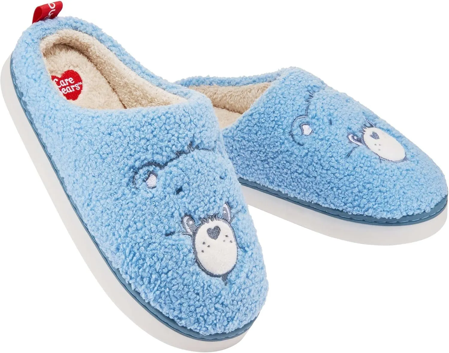 YUNGPRIME Care Bears House Slippers Cozy Slip on Fluffy Scuff Shoes for women and men