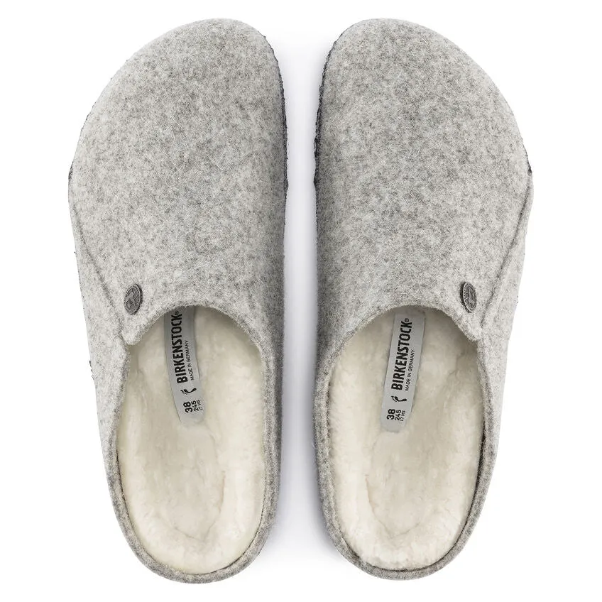 Zermatt Gray Wool Shearling N