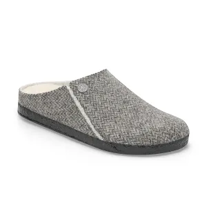 Zermatt Shearling Herringbone Dark Grey Felt/Shearling